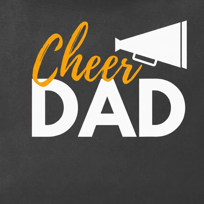 Cheerleading Cheerleader Dad Cheer Competition Cheer Dad Zip Tote Bag