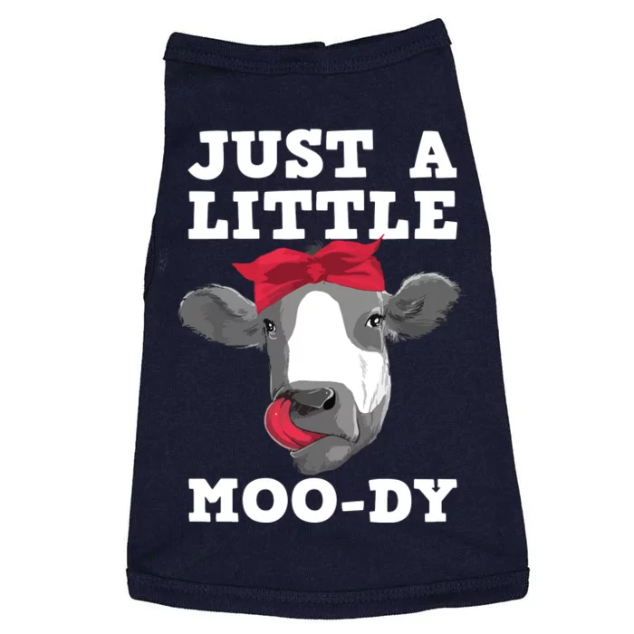 Cute Cow Design For Dairy Cow Lover Cattle Farming Doggie Tank