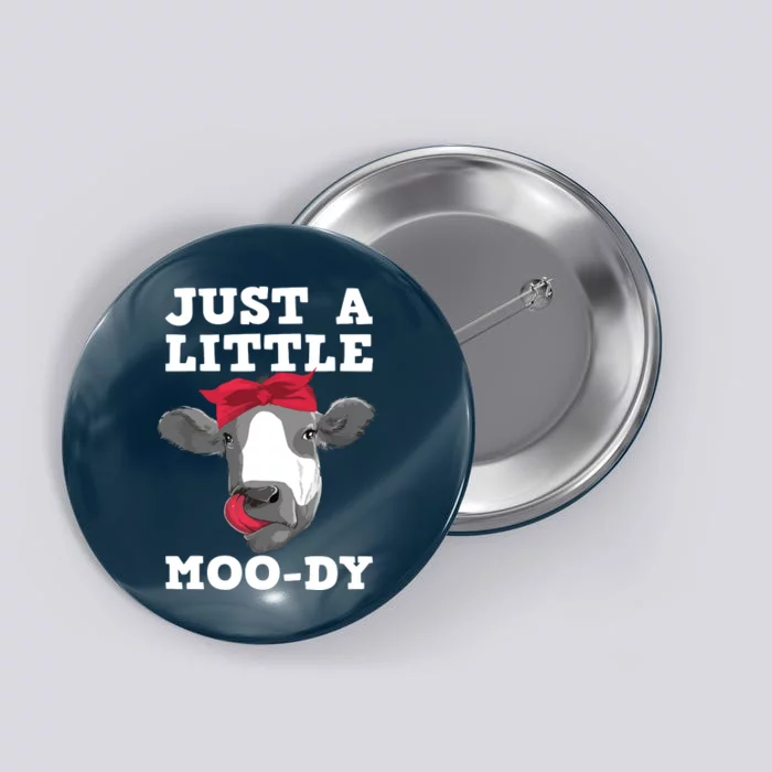 Cute Cow Design For Dairy Cow Lover Cattle Farming Button