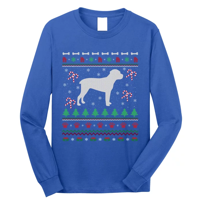 Cane Corso Dog Lover Xmas Ugly Cane Corso Christmas Gift Long Sleeve Shirt