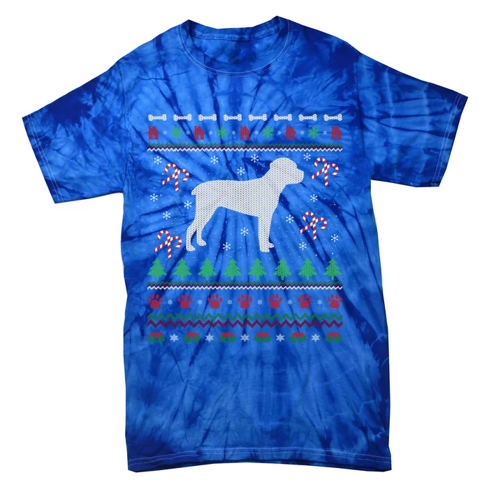 Cane Corso Dog Lover Xmas Ugly Cane Corso Christmas Gift Tie-Dye T-Shirt