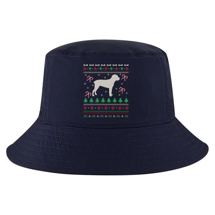 Cane Corso Dog Lover Xmas Ugly Cane Corso Christmas Gift Cool Comfort Performance Bucket Hat