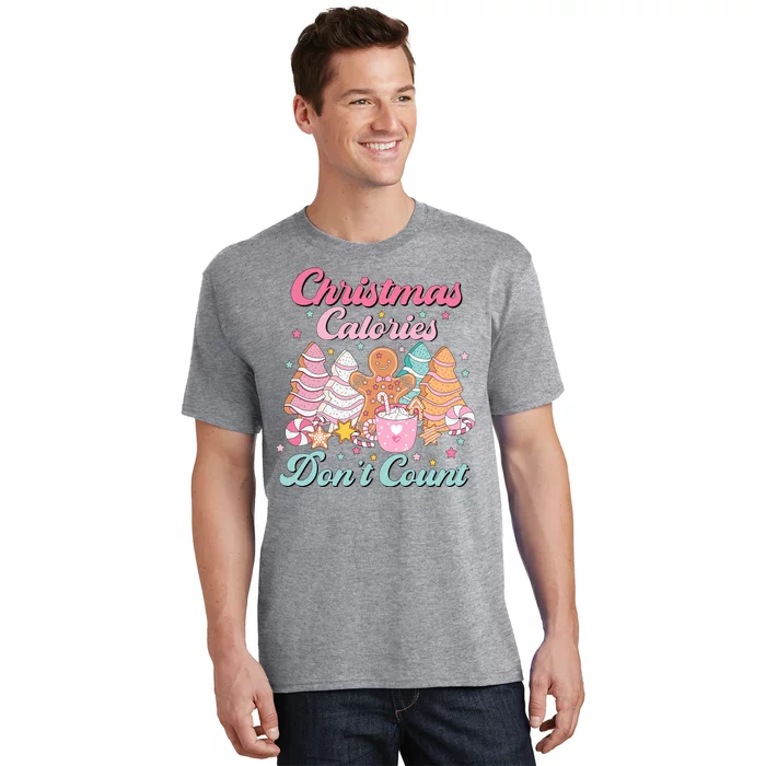 Christmas Calories Dont Count Funny Holiday T-Shirt