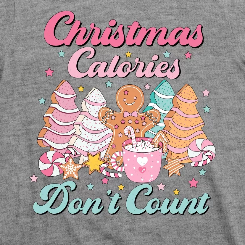 Christmas Calories Dont Count Funny Holiday T-Shirt