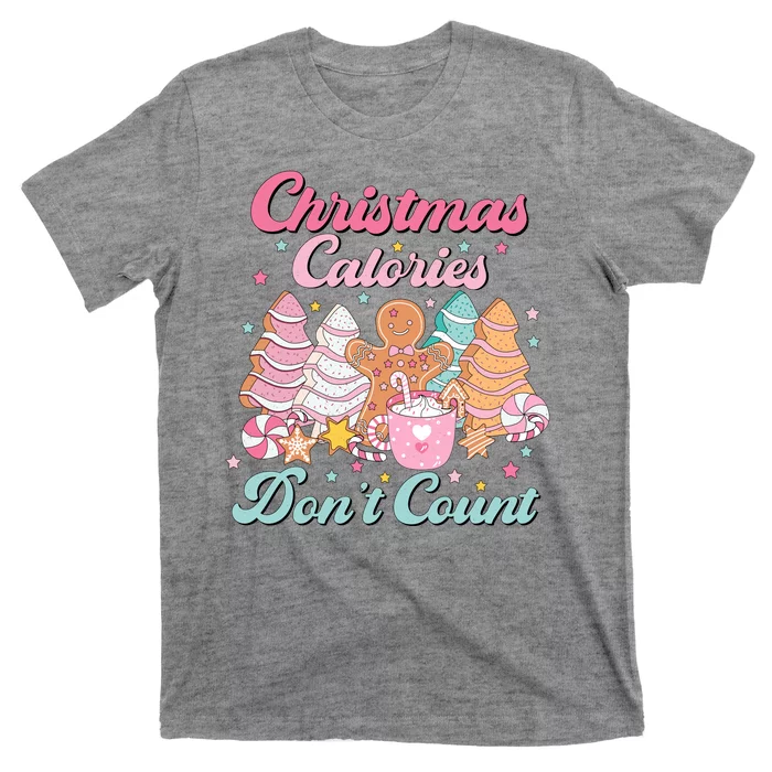 Christmas Calories Dont Count Funny Holiday T-Shirt