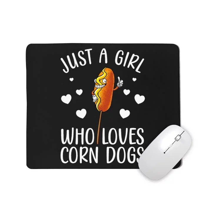 Cool Corn Dog For  Hot Dog Corndog Foodie Mousepad