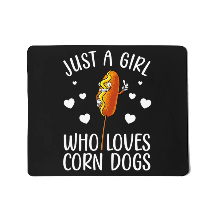 Cool Corn Dog For  Hot Dog Corndog Foodie Mousepad