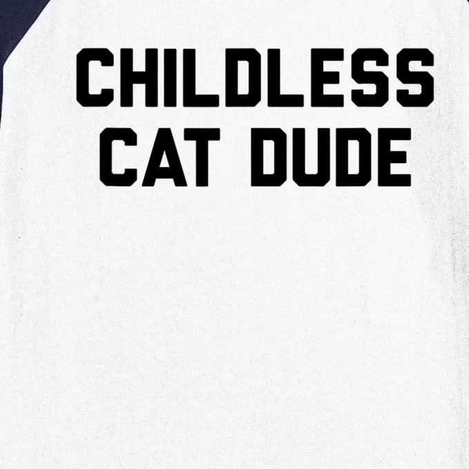 Childless Cat Dudes Baseball Sleeve Shirt