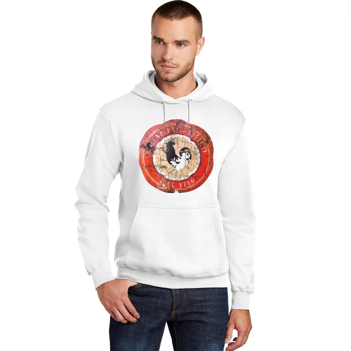 Chianti Classico Emblem Italian Red Wine Label Hoodie