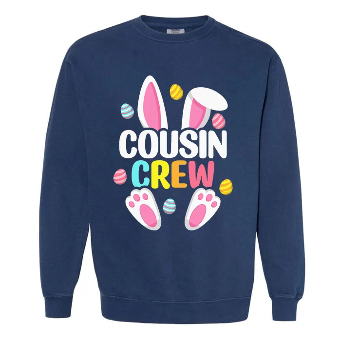 Cousin Crew Easter Bunny Family Matching Garment-Dyed Sweatshirt