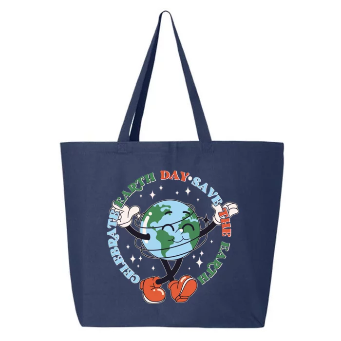 Cute Celebrate Earth Day Save The Earth 25L Jumbo Tote