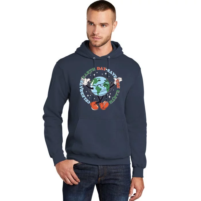 Cute Celebrate Earth Day Save The Earth Tall Hoodie