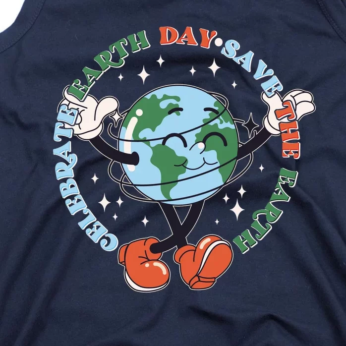 Cute Celebrate Earth Day Save The Earth Tank Top