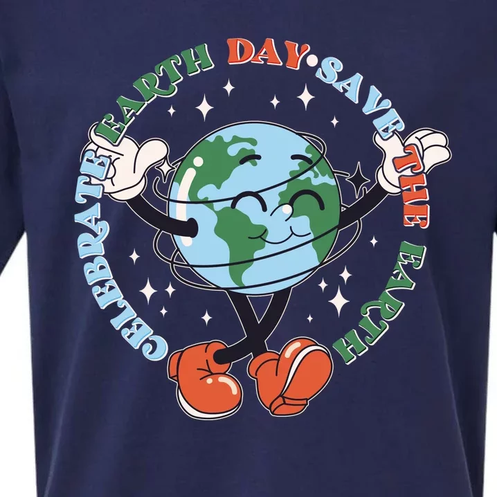 Cute Celebrate Earth Day Save The Earth Sueded Cloud Jersey T-Shirt