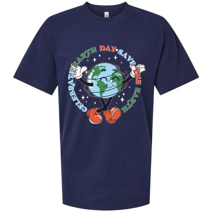 Cute Celebrate Earth Day Save The Earth Sueded Cloud Jersey T-Shirt