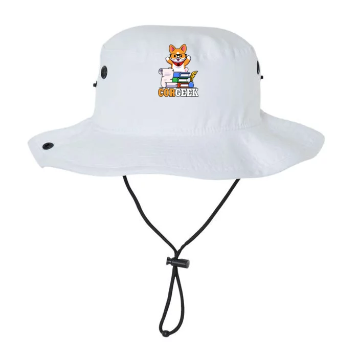 CORGEEK Cute Educated Corgi Legacy Cool Fit Booney Bucket Hat