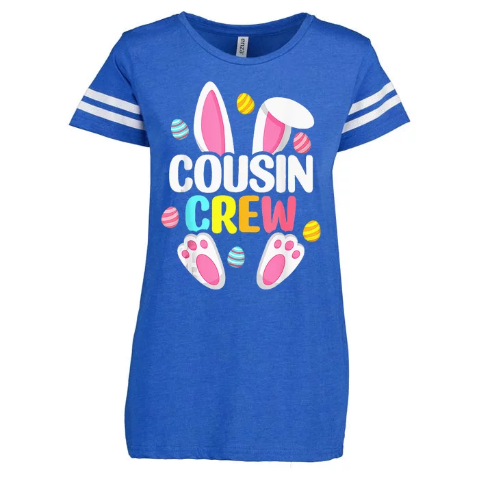 Cousin Crew Easter Bunny Family Matching Enza Ladies Jersey Football T-Shirt