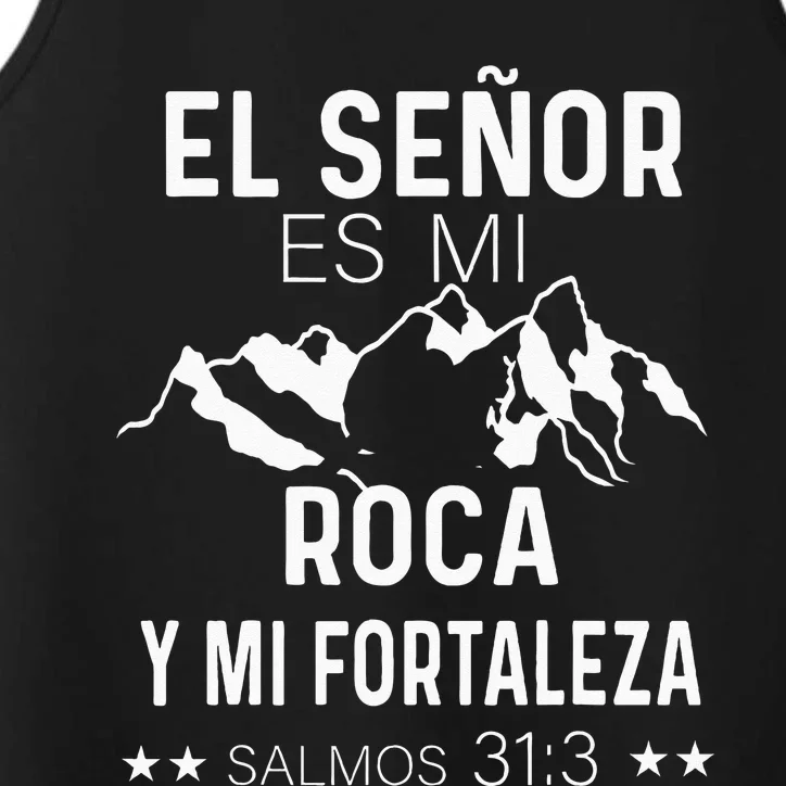 Camiseta Cristiana En Espanol Versiculo Spanish Christians Performance Tank