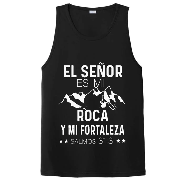 Camiseta Cristiana En Espanol Versiculo Spanish Christians Performance Tank