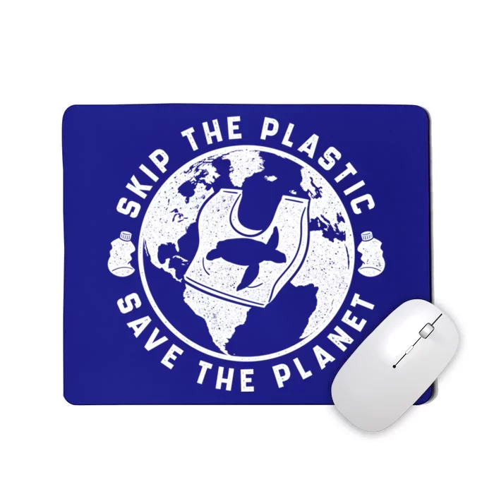 Climate Change Environt Skip Plastic Water Pollution Gift Mousepad