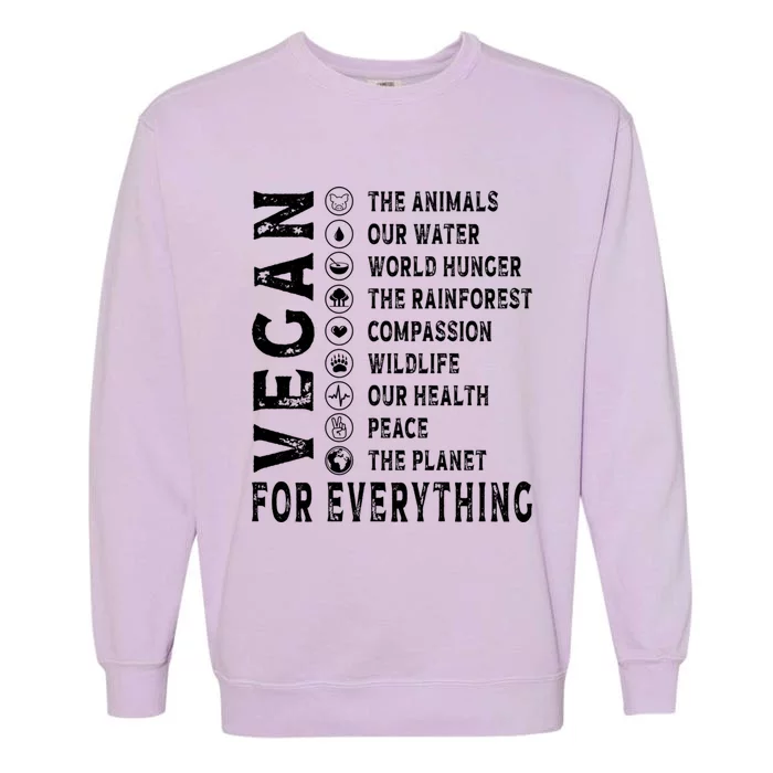 Climate Change Environtal Alist Earth Advocate Pro Planet Great Gift Garment-Dyed Sweatshirt