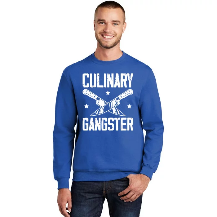 Cooks Cooking Enthusiasts Chefs Sous Chefs Culinary Gangster Gift Sweatshirt