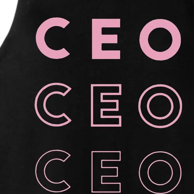 CEO Ladies Tri-Blend Wicking Tank