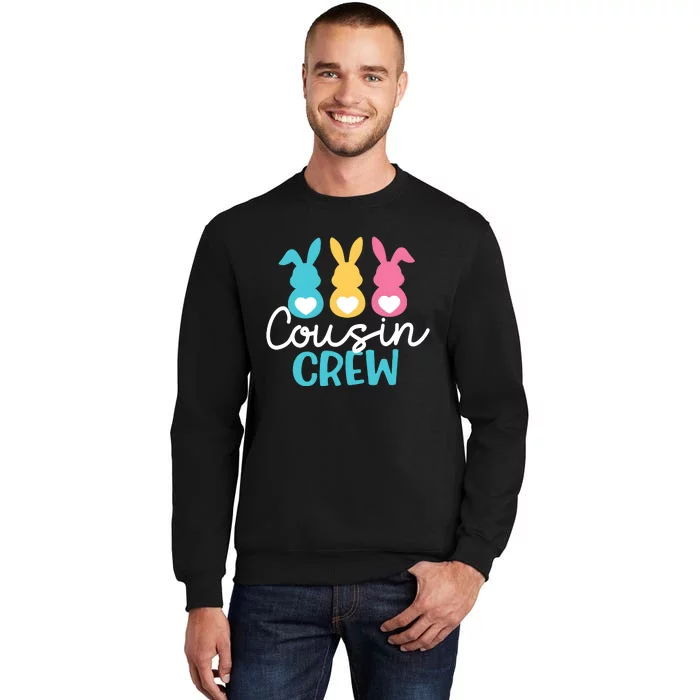 Cousin Crew Easter Day Easter Family Tall Sweatshirt