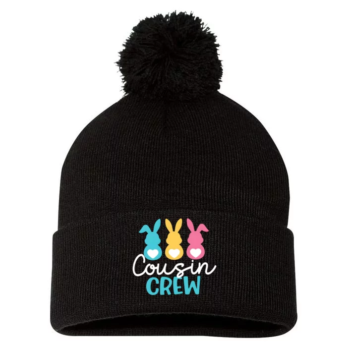 Cousin Crew Easter Day Easter Family Pom Pom 12in Knit Beanie