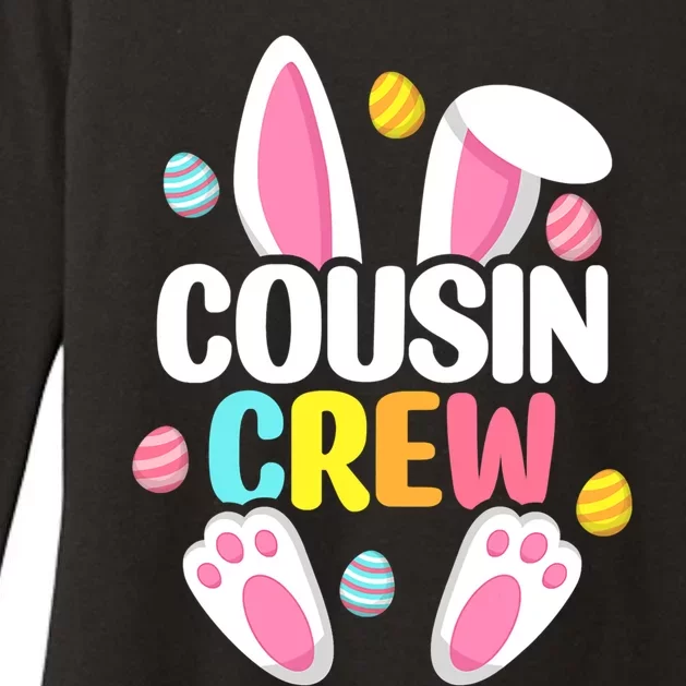 Cousin Crew Easter Bunny Family Matching Cute Gift Womens CVC Long Sleeve Shirt