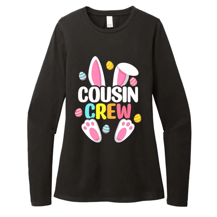 Cousin Crew Easter Bunny Family Matching Cute Gift Womens CVC Long Sleeve Shirt