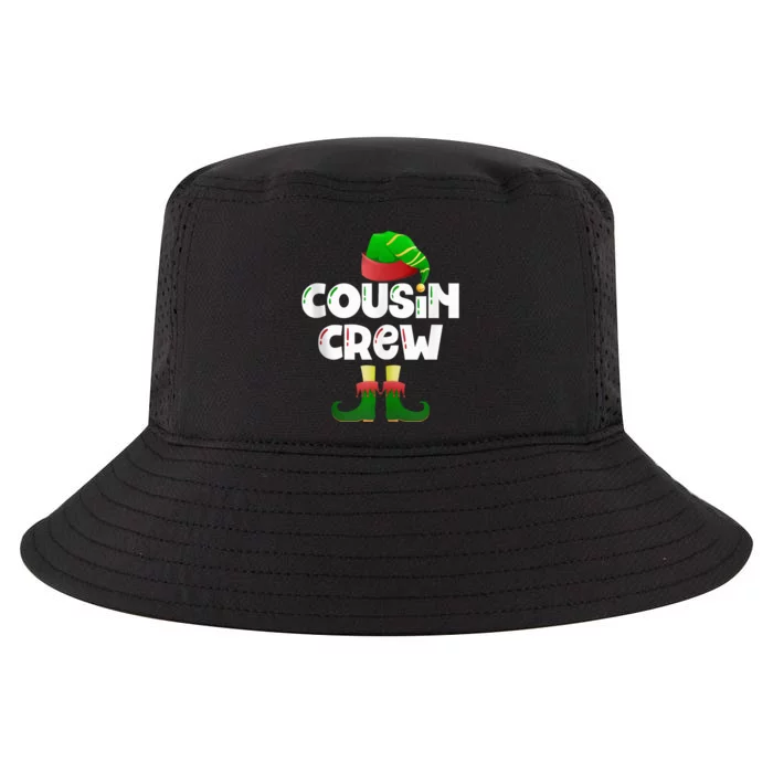 Cousin Crew Elf Cousin Best Cousin Christmas Elf Crew Tank Top Cool Comfort Performance Bucket Hat