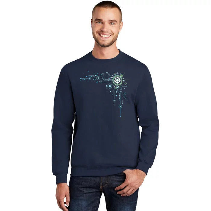 Computer Circuit Engineer Gifts Computer Nerd Tall Sweatshirt