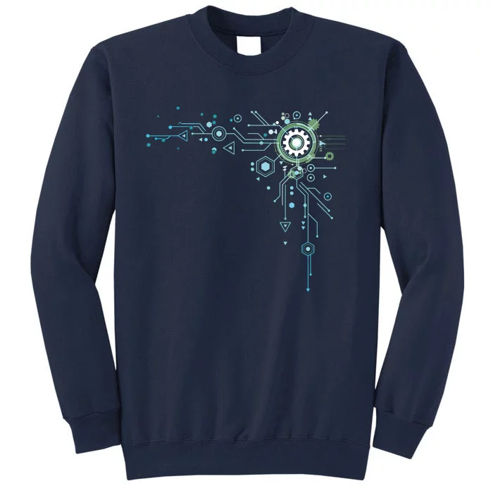 Computer Circuit Engineer Gifts Computer Nerd Tall Sweatshirt