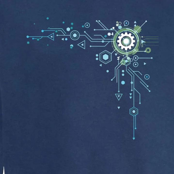 Computer Circuit Engineer Gifts Computer Nerd Garment-Dyed Sweatshirt