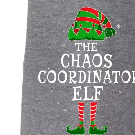 Chaos Coordinator Elf Group Matching Family Christmas Funny Gift Doggie 3-End Fleece Hoodie