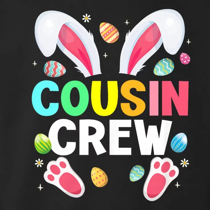 Cousin Crew Easter Bunny Family Matching Toddler Hoodie