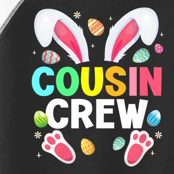 Cousin Crew Easter Bunny Family Matching Toddler Fine Jersey T-Shirt