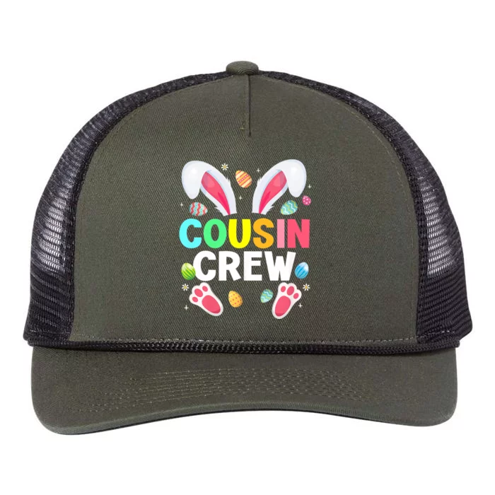 Cousin Crew Easter Bunny Family Matching Retro Rope Trucker Hat Cap