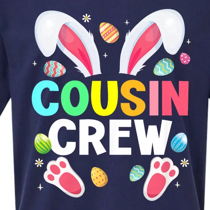 Cousin Crew Easter Bunny Family Matching Sueded Cloud Jersey T-Shirt