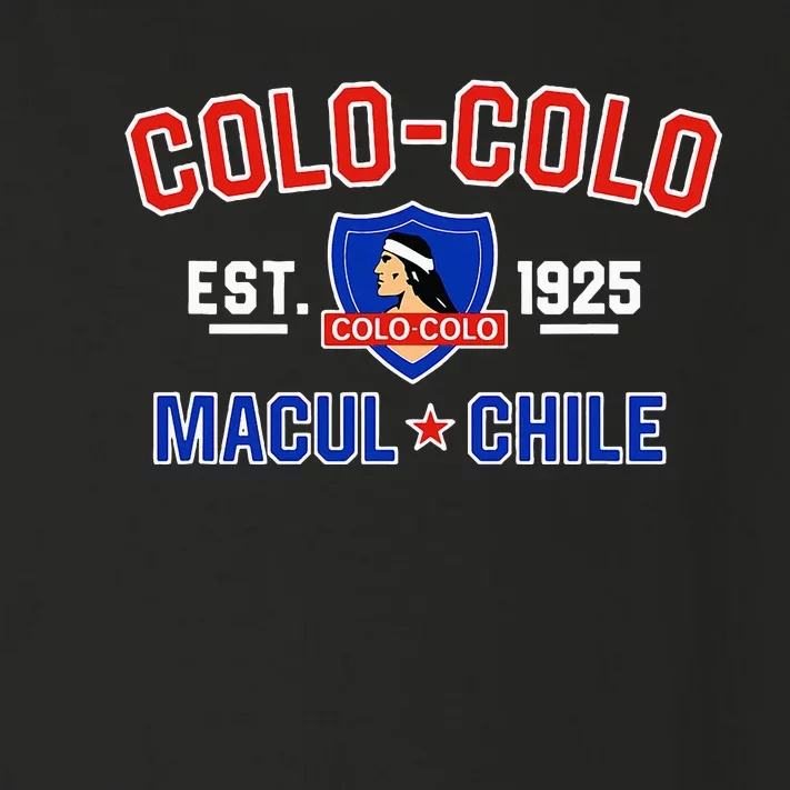 Club Colocolo Est. 1925 Macul Chile Toddler Long Sleeve Shirt