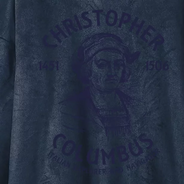 Christopher Columbus Explorer Hooded Wearable Blanket