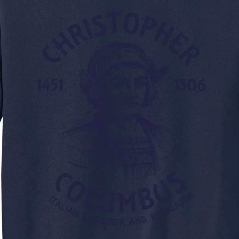 Christopher Columbus Explorer Tall Sweatshirt