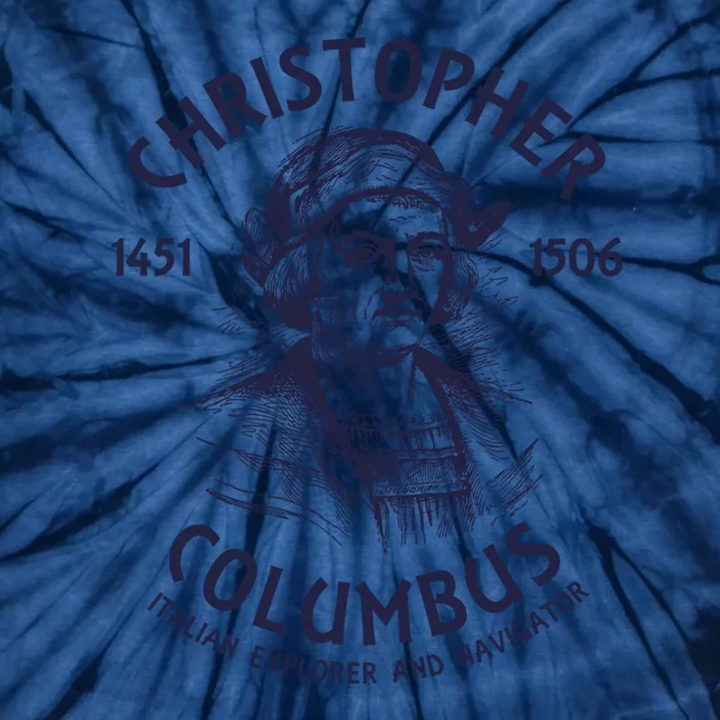 Christopher Columbus Explorer Tie-Dye T-Shirt