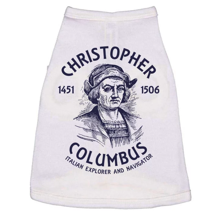 Christopher Columbus Explorer Doggie Tank