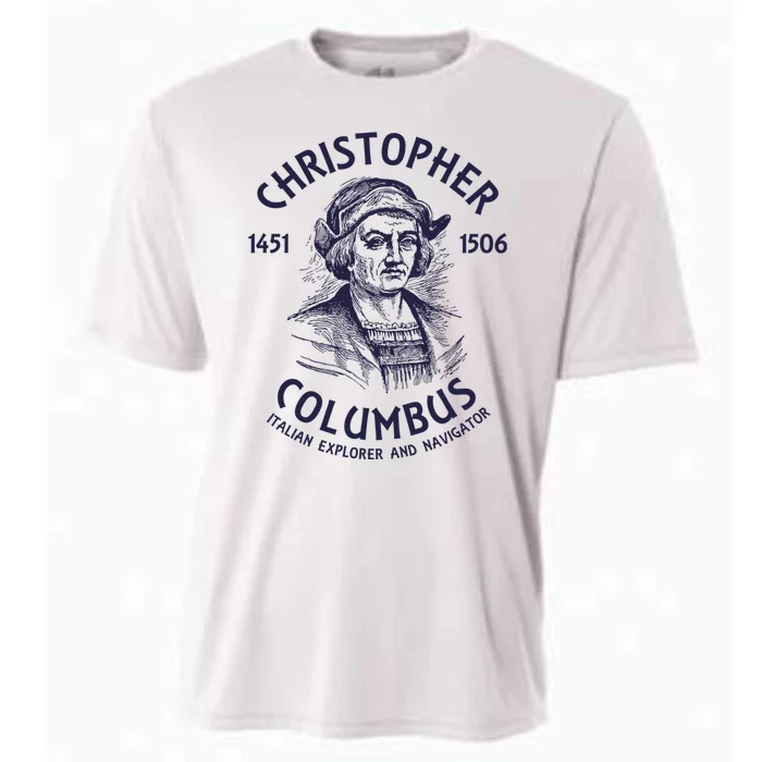 Christopher Columbus Explorer Cooling Performance Crew T-Shirt