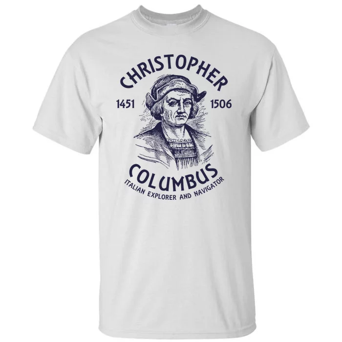 Christopher Columbus Explorer Tall T-Shirt