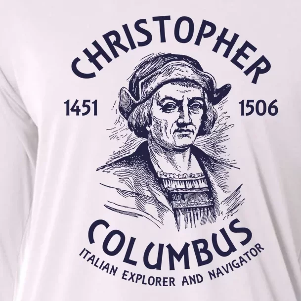 Christopher Columbus Explorer Cooling Performance Long Sleeve Crew