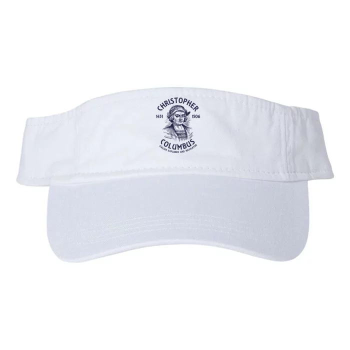 Christopher Columbus Explorer Valucap Bio-Washed Visor