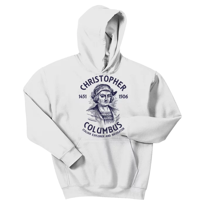 Christopher Columbus Explorer Kids Hoodie